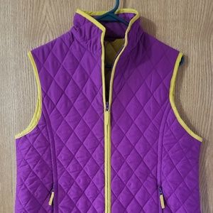 Quilted John Partridge vest, brushed cotton large